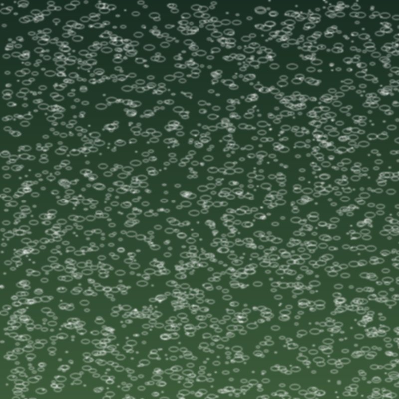 Dark green, almost black pool water